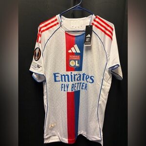 Endrick Olympique Lyonnais 2025/26 home jersey